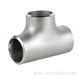 Customized High-Quality Titanium Tee Pipe Fittings
